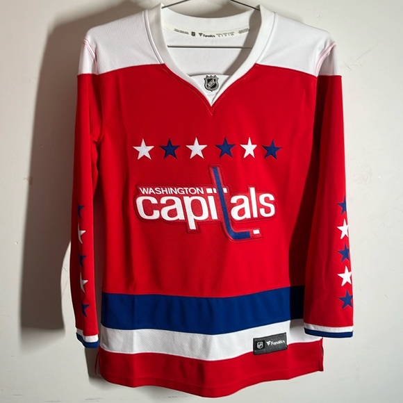 Washington Capitals Fanatics Womens Retro Breakaway Jersey Red Sz Small - Picture 1 of 9